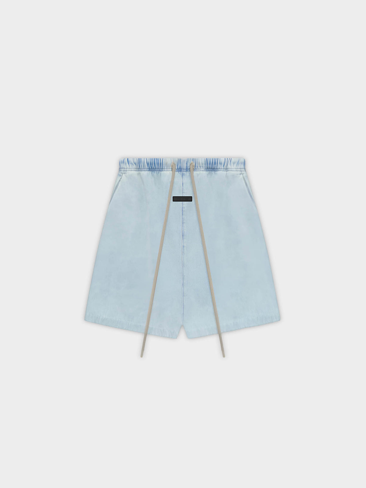 Fear Of God Essentials Sweatshorts Light Wash Denim (SS24) - GENESIS17