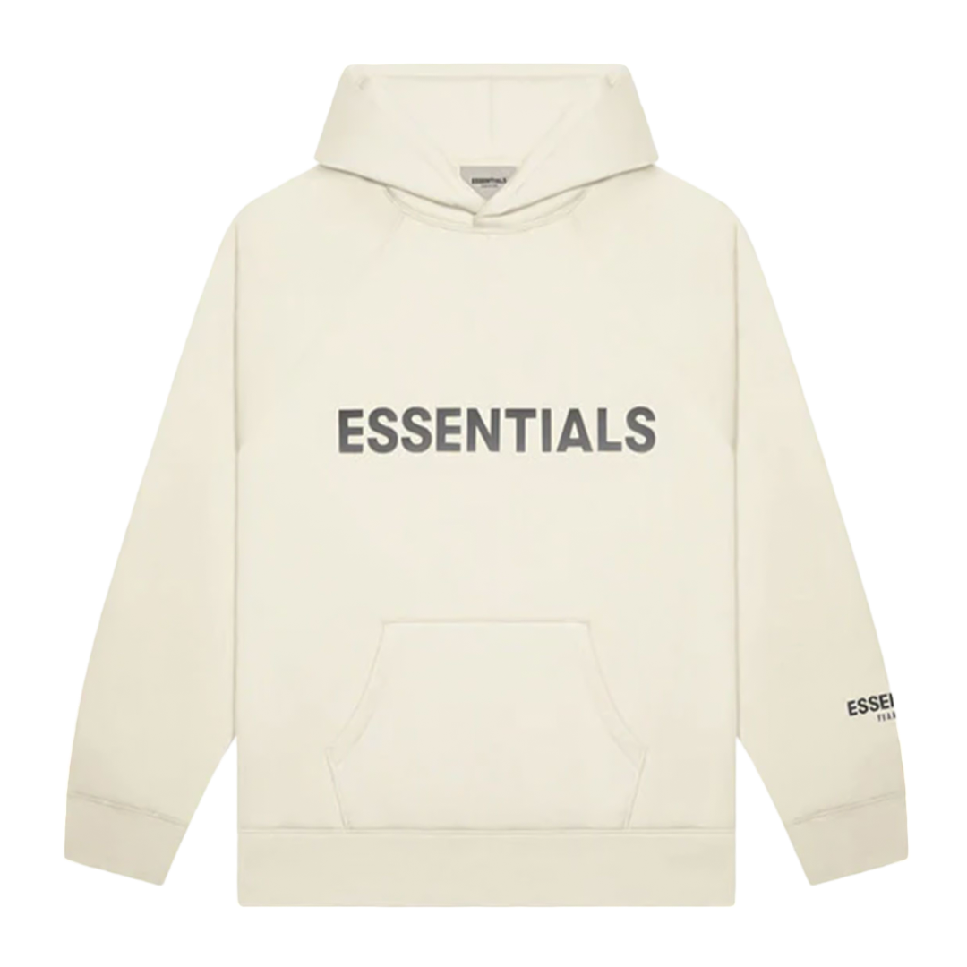 Fear Of God Essentials Hoodie Cream SS20