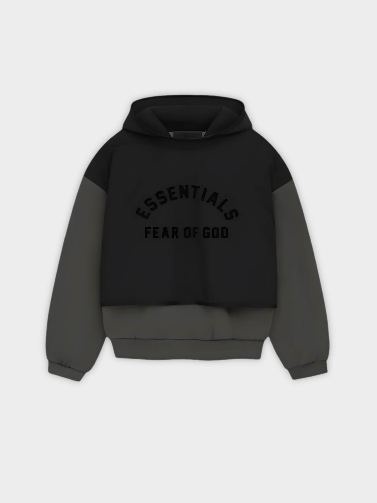 Fear Of God Essentials Hoodie Ink / Jetblack (SP24) - GENESIS17