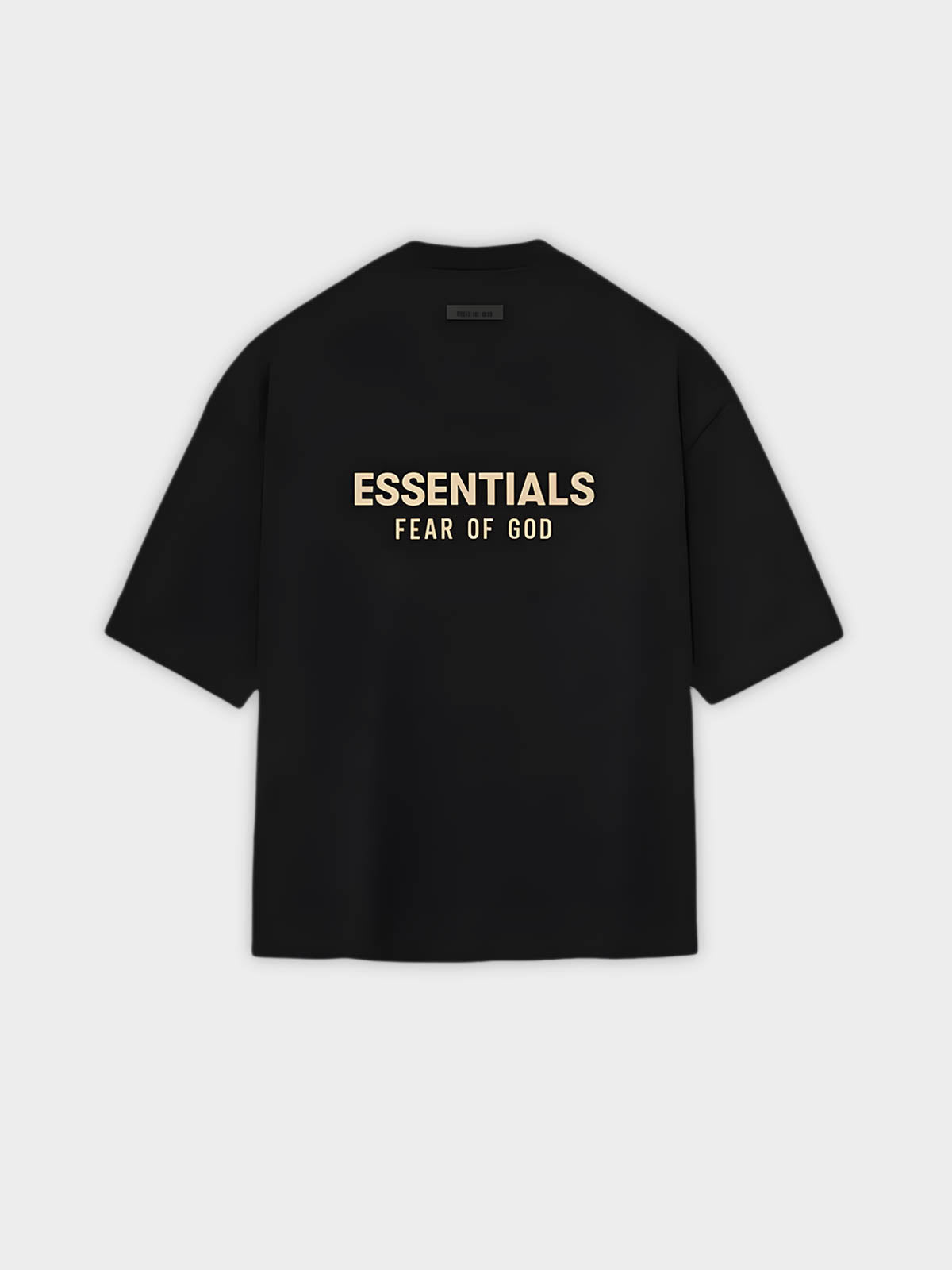 【国内即発】 Fear Of God Essentials Jet Black T-Shirt 2023SS Fear of God Essentials Jet Black T-Shirt | PacSun