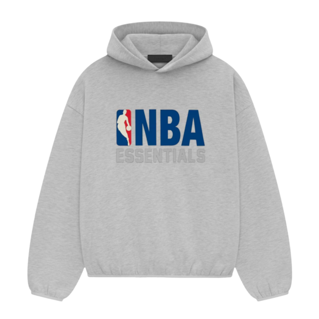 Fear Of God Essentials X NBA Hoodie Grey FW24 fear-of-god-essentials-x-nba-hoodie-grey-fw24