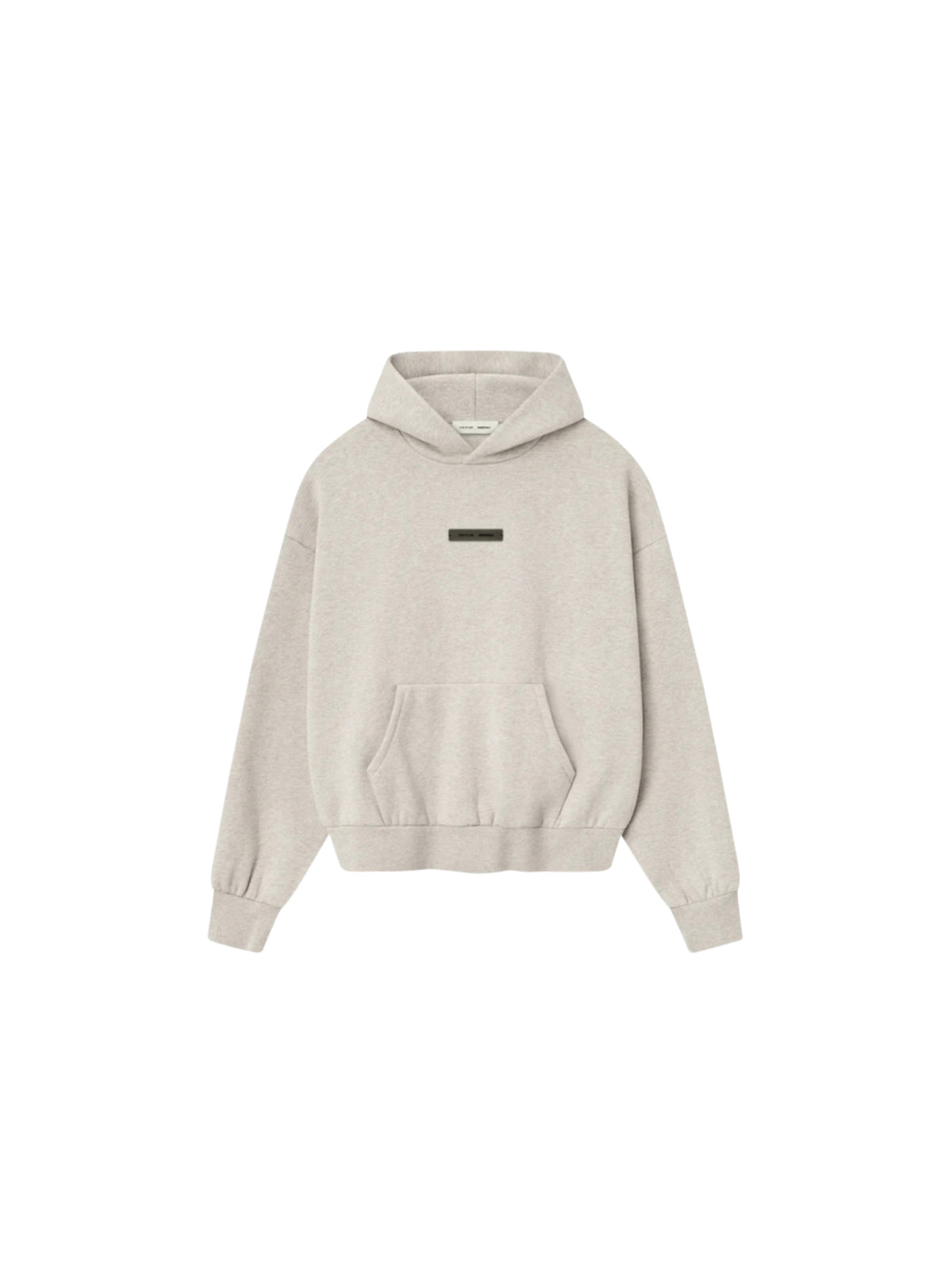 Fear of God Essentials Hoodie Heather Stone (SS25) - GENESIS17