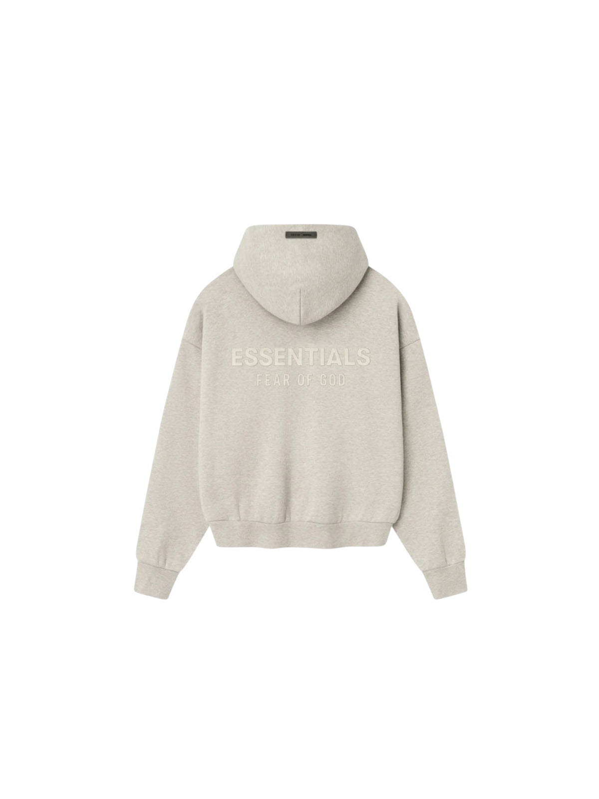 Fear of God Essentials Hoodie Heather Stone (SS25) - GENESIS17