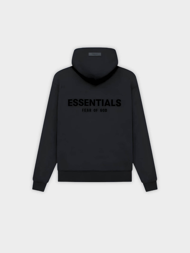   Fear Of God Essentials Hoodie Stretch Limo Black (SS22) - GENESIS17 