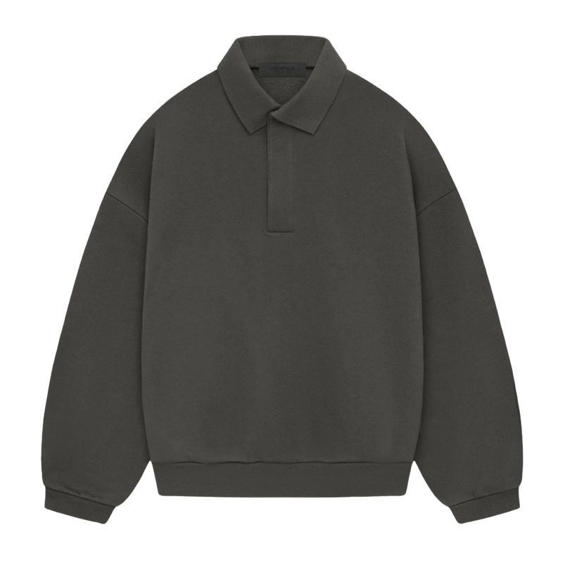 Fear Of God Essentials Long Sleeve Polo Ink (SP24)