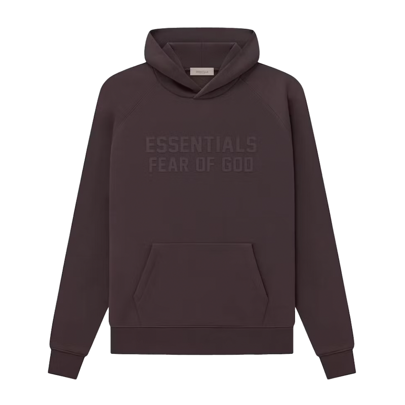 Fear of God Essentials Hoodie Plum (SS23)