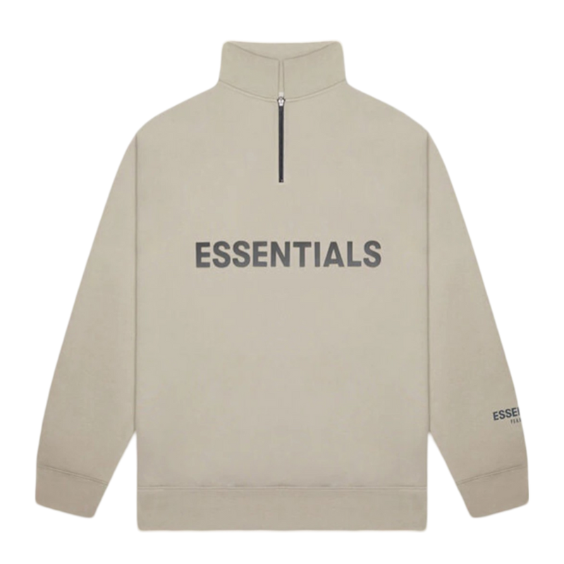   Fear of God Essentials Sweatshirt Half-zip Sage (SS20) - GENESIS17 