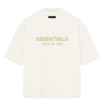 Fear of God Essentials T-Shirt V-Neck Cloud Dancer (FW23)