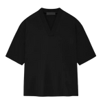 Fear of God Essentials T-Shirt V-Neck Jet Black (FW23)