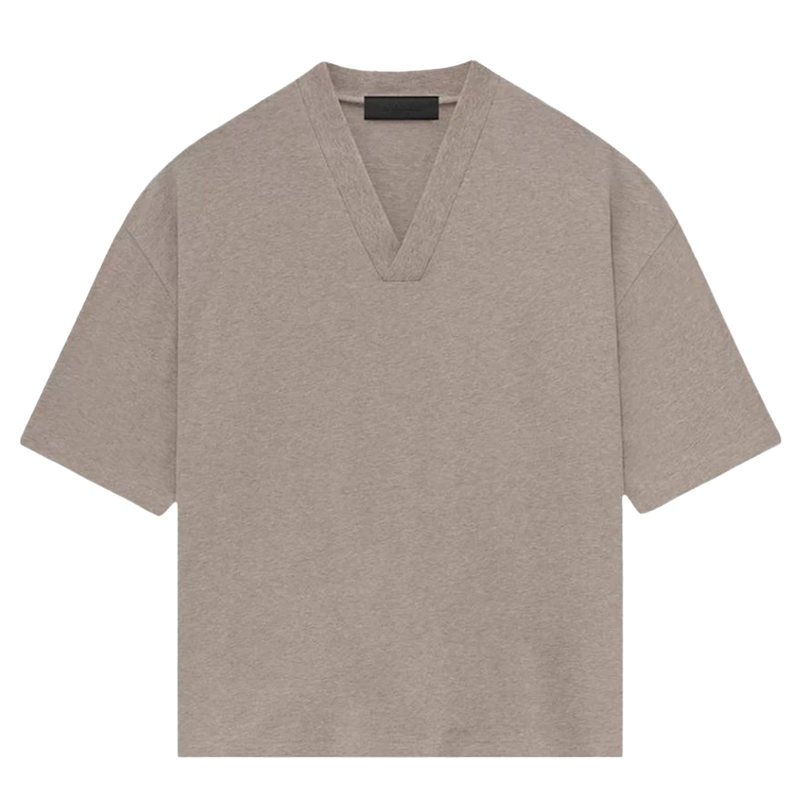 Fear of God Essentials T-shirt V-Neck Core Heather (FW23)