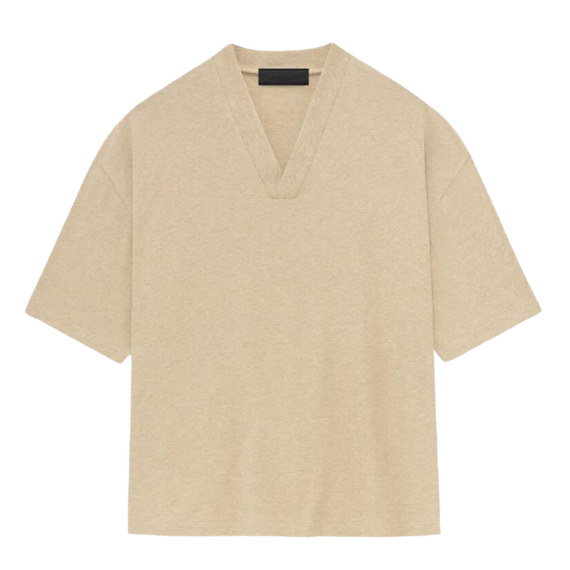 Fear of God Essentials T-Shirt V-Neck Gold Heather (FW23)