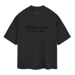 Fear Of God Essentials T-shirt V-Neck Jet Black (SP24)