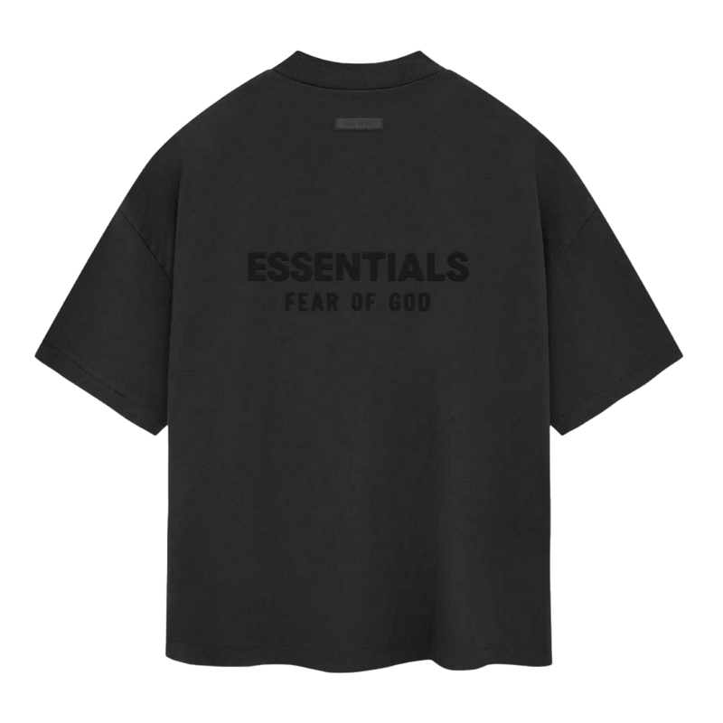 Fear Of God Essentials T-shirt V-Neck Jet Black (SP24)