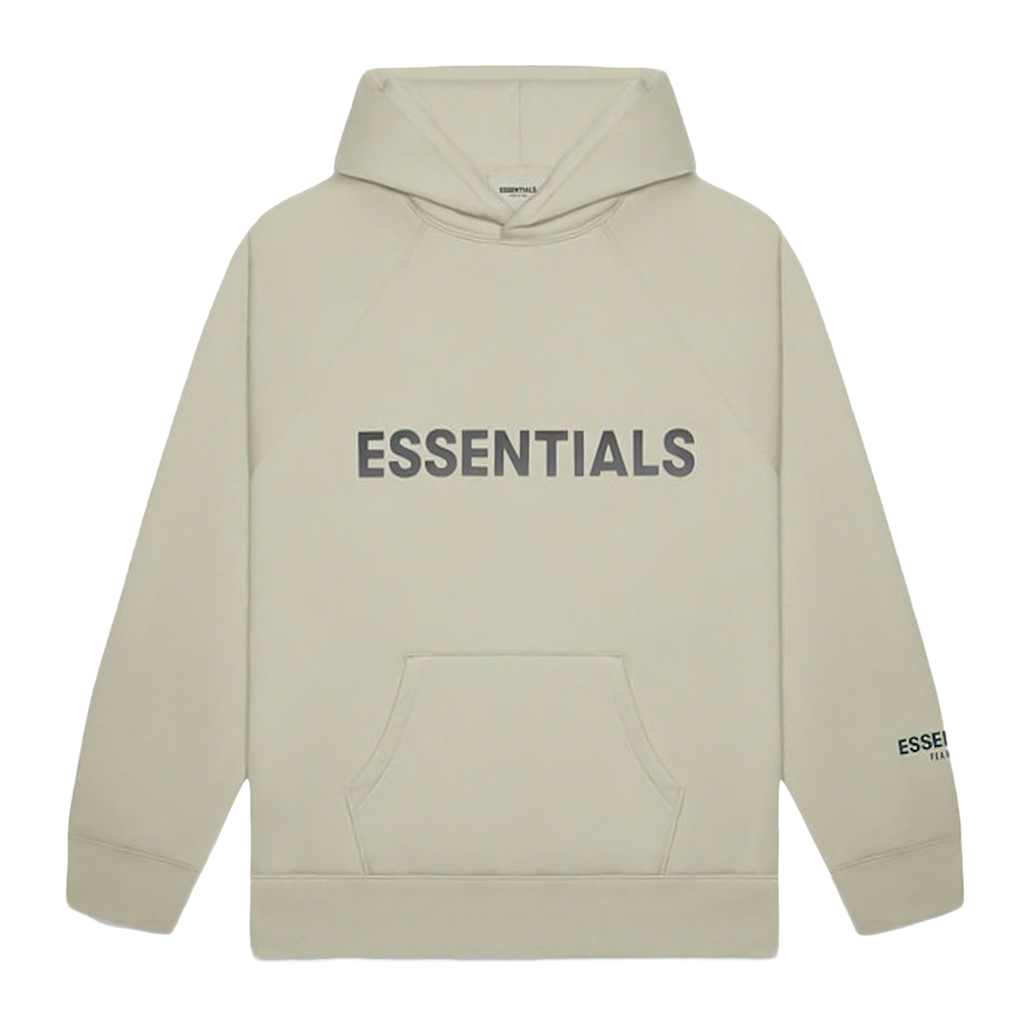 Fear Of God Essentials Hoodie Cement SS20