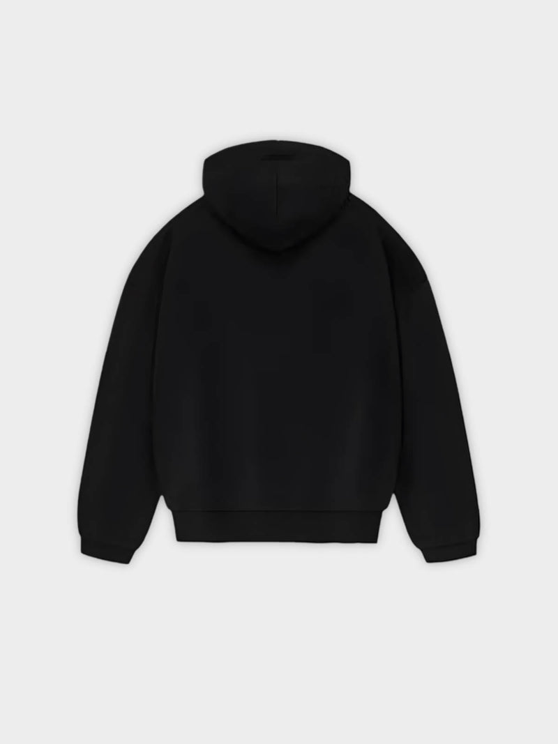   Fear Of God Essentials Hoodie Jet Black (FW23) - GENESIS17 
