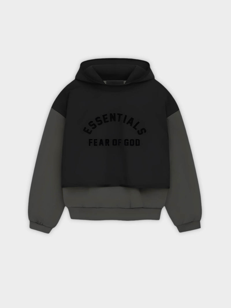 Fear Of God Essentials Hoodie Ink Jetblack (SP24) GENESIS17