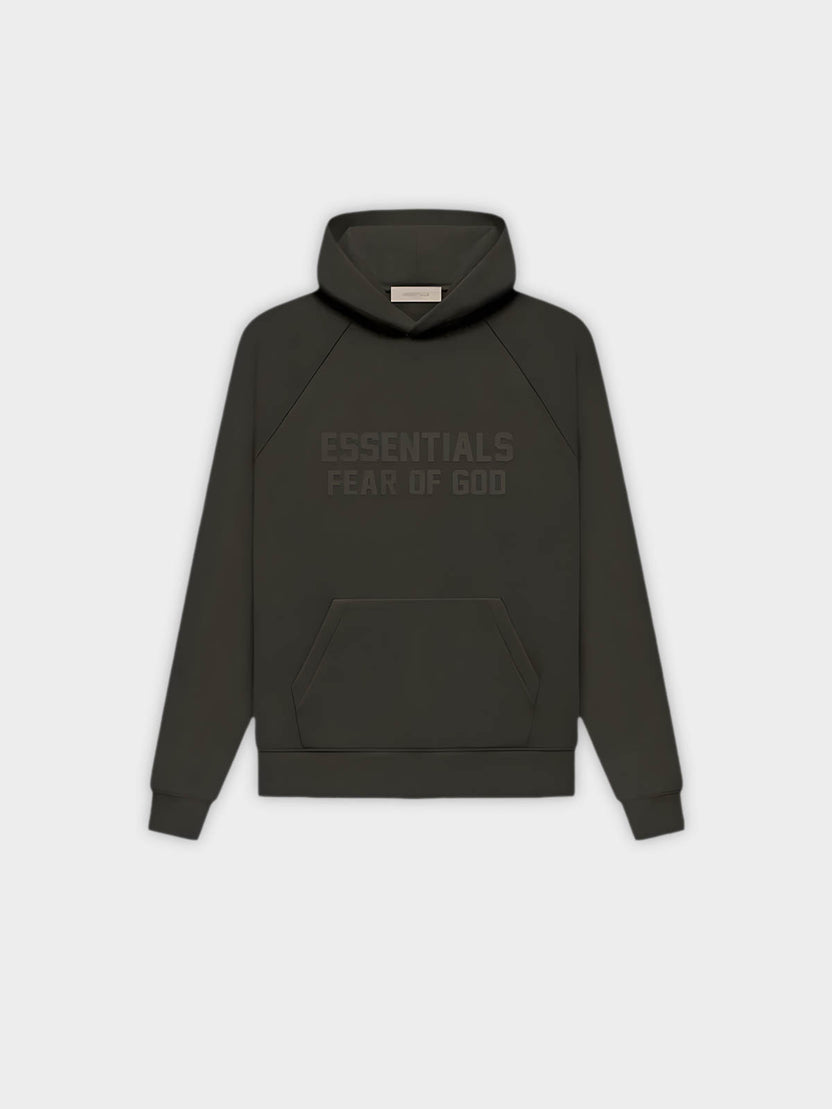 Fear Of God Essentials Hoodie Off Black (FW22) – GENESIS17