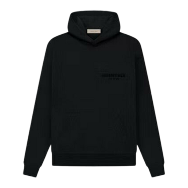 Fear of God ESSENTIALS - FLEECE HOODIE BLACK 【192HO246250F