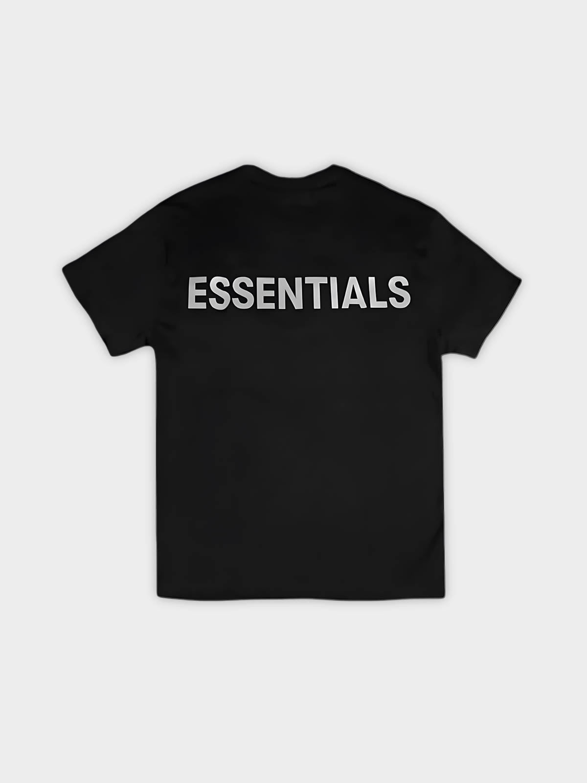 Fear Of God Essentials T-shirt 3M Black Reflective (FW19