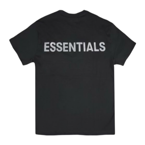   Fear Of God Essentials T-shirt 3M Black Reflective (FW19) - GENESIS17 