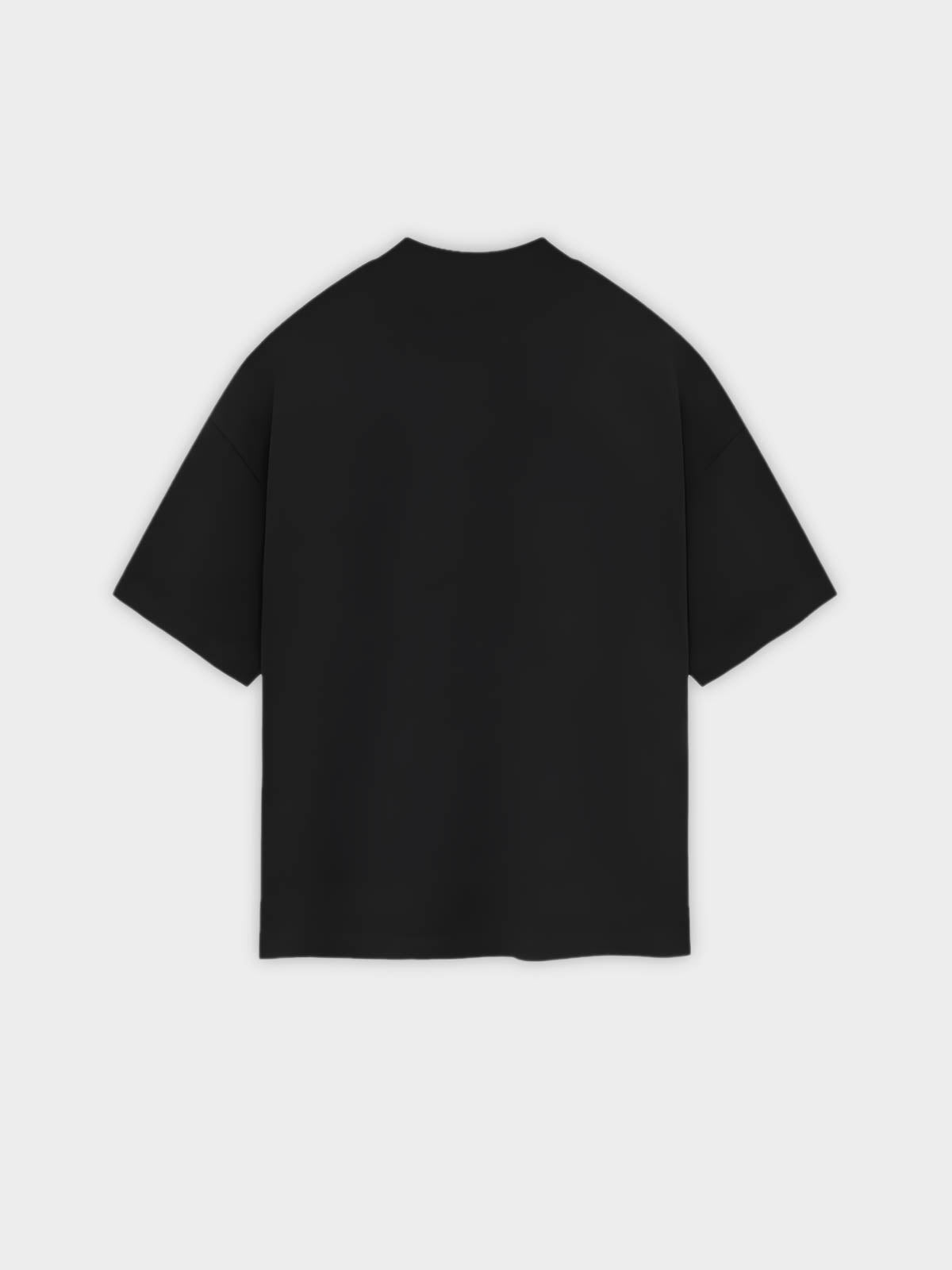   Fear Of God Essentials T-shirt Heavy Jersey Jetblack (SP24) - GENESIS17 