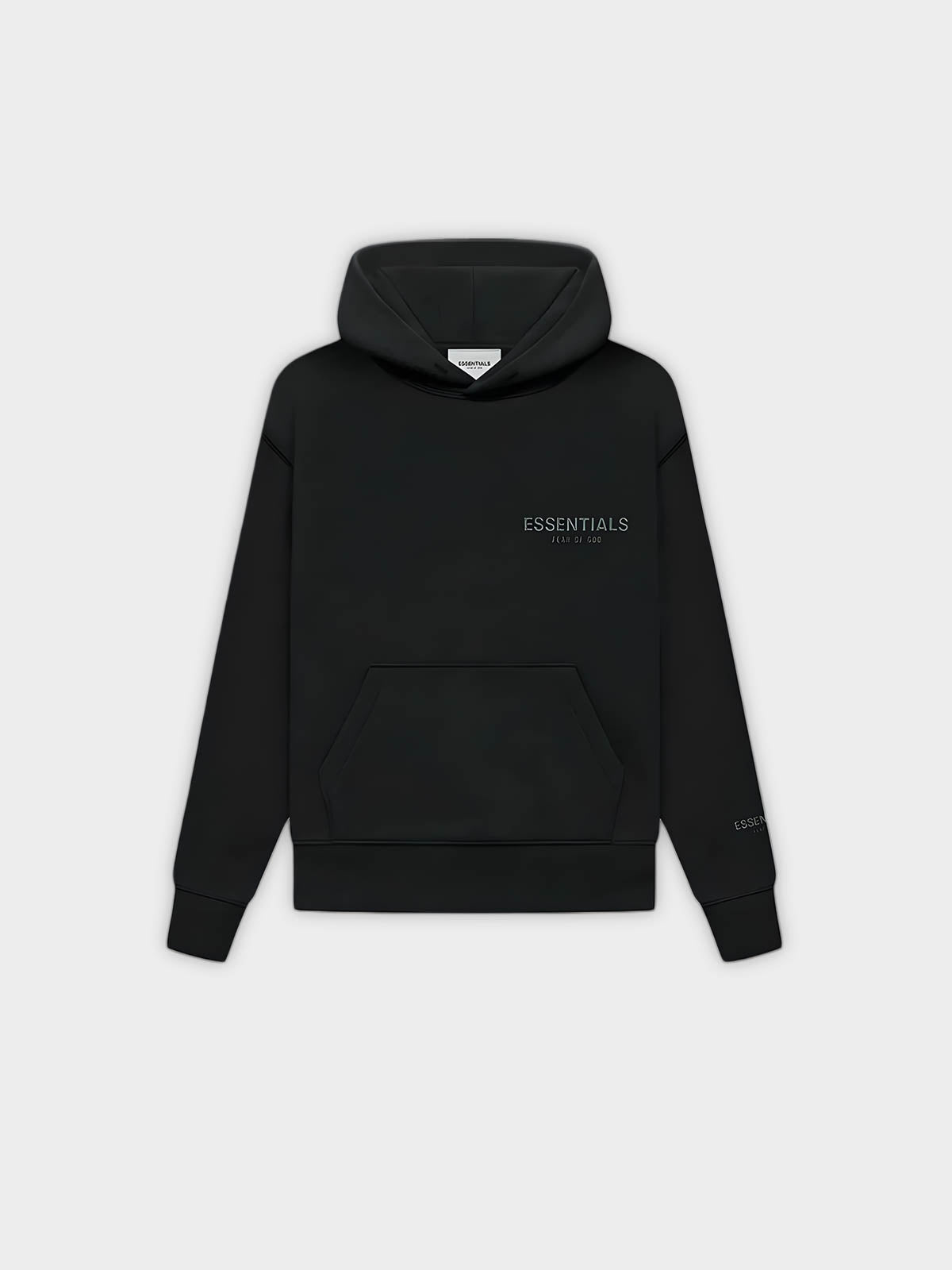   Fear of God Essentials Hoodie Black (SS21) - GENESIS17 