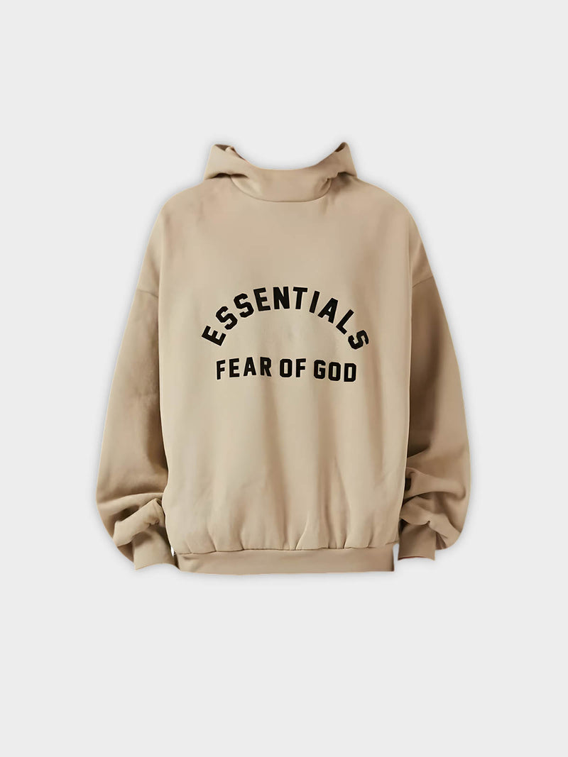   Fear of God Essentials Hoodie Dusty Beige (FW23) - GENESIS17 