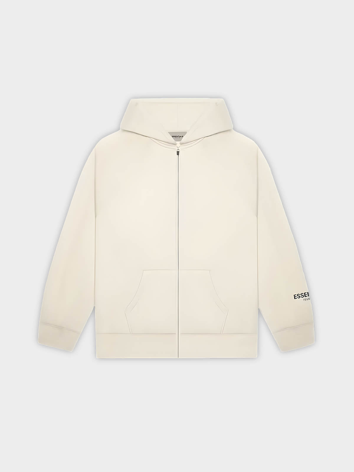   Fear of God Essentials Hoodie SS20 Full Zip Cream (SS20) - GENESIS17 