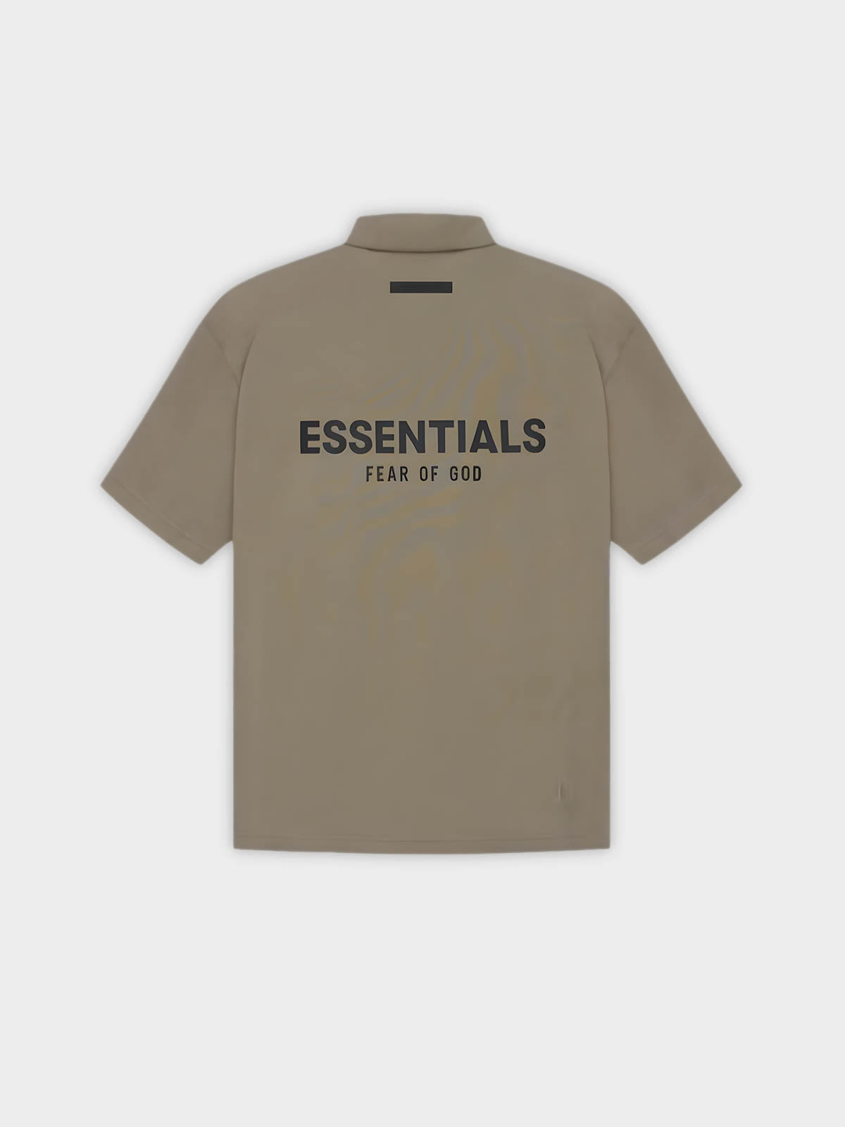   Fear of God Essentials T-Shirt Polo Taupe (SS21) - GENESIS17 