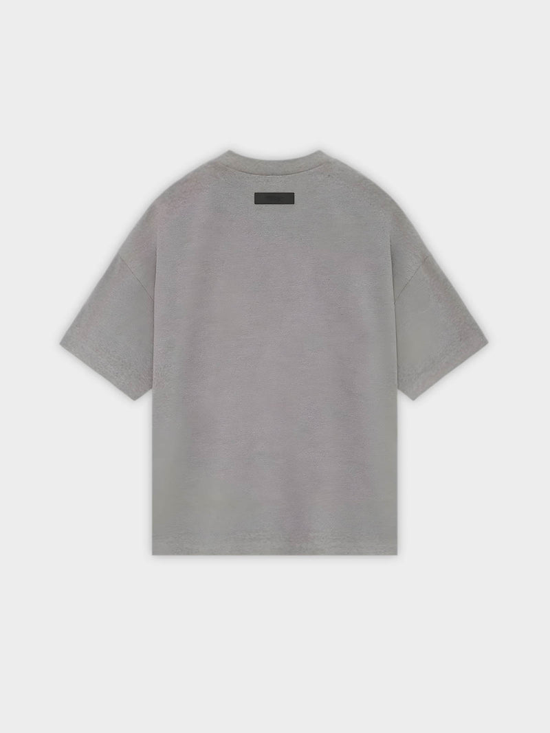   Fear of God Essentials T-shirt Heavy Jersey Heather Grey (SS24) - GENESIS17 