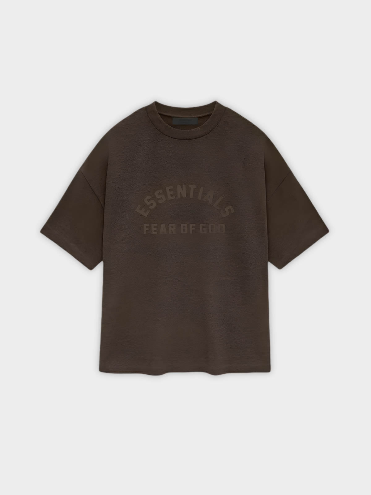   Fear of God Essentials T-shirt Heavy Jersey Heather Wood (SS24) - GENESIS17 