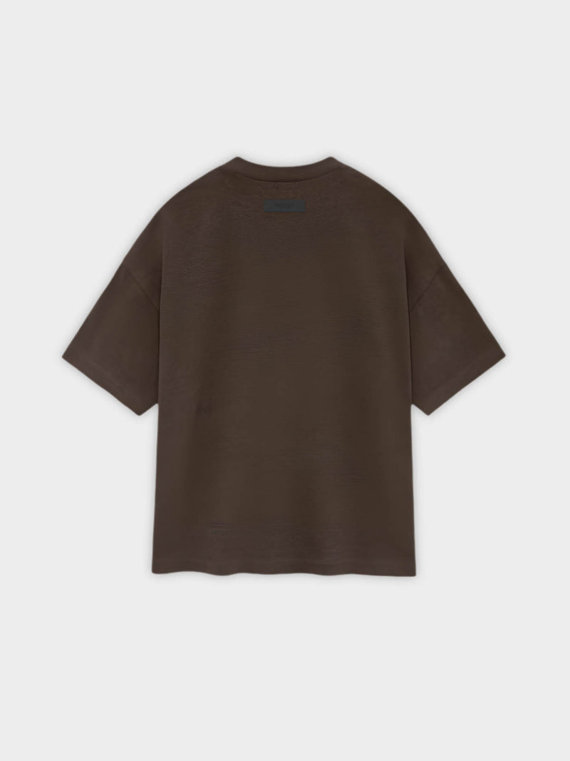   Fear of God Essentials T-shirt Heavy Jersey Heather Wood (SS24) - GENESIS17 