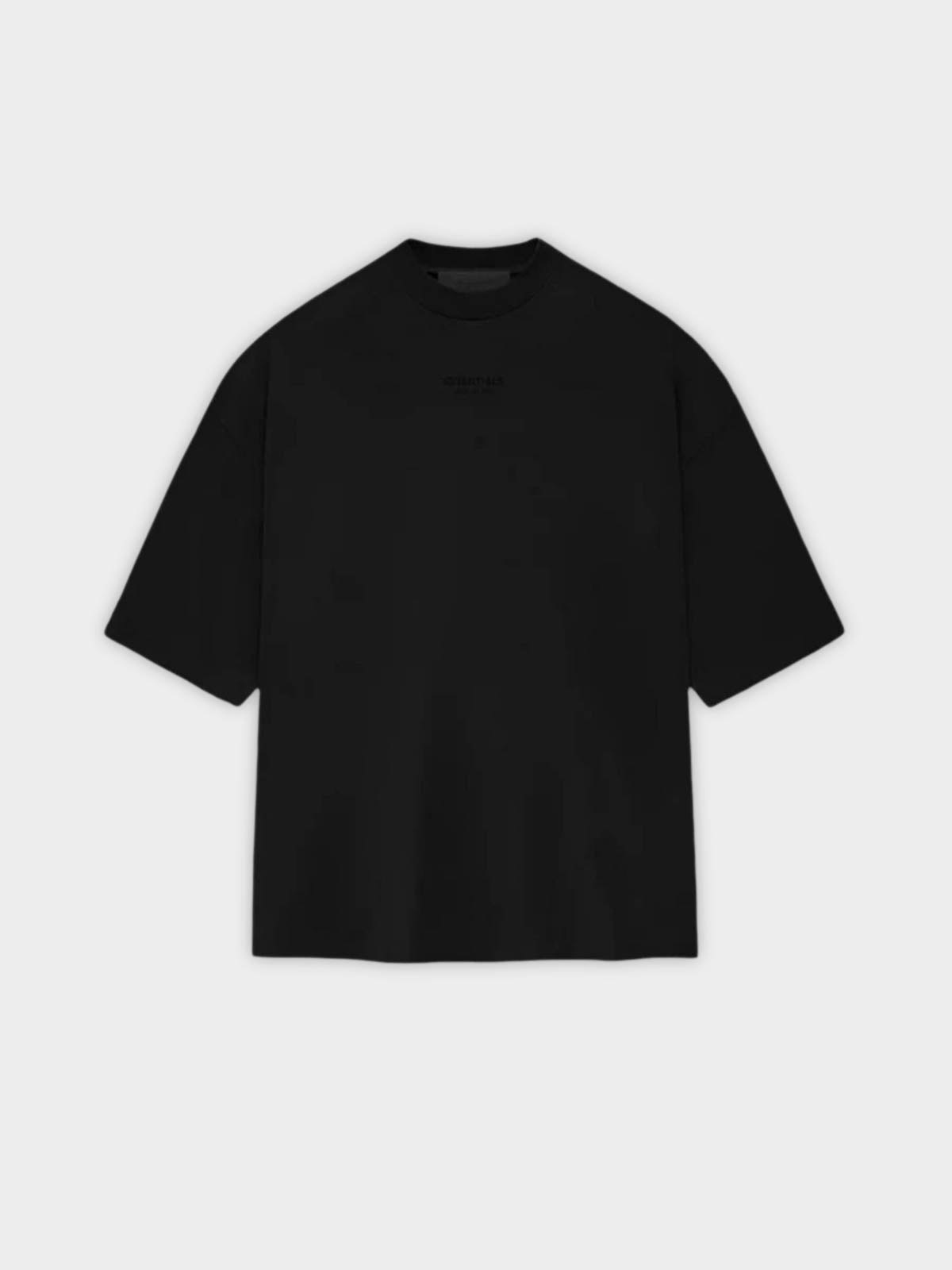   Fear of God Essentials T-shirt Jet Black (FW23) - GENESIS17 