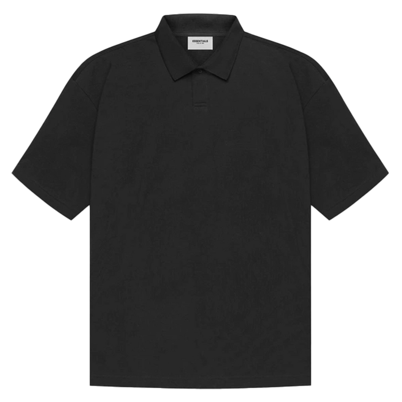 Fear of God Essentials T-Shirt Polo Black (SS21)