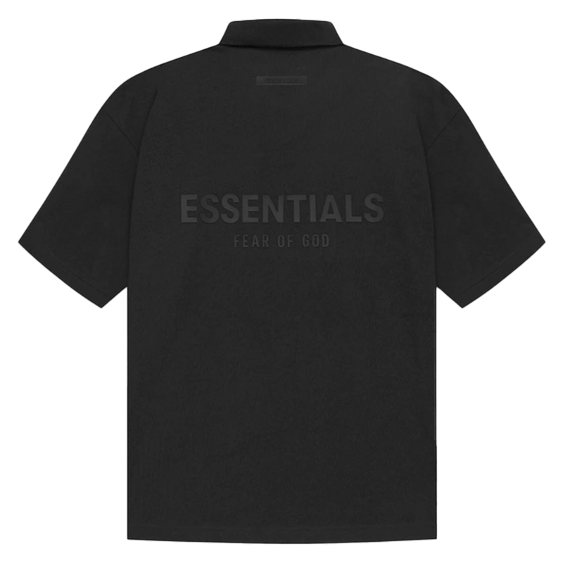 Fear of God Essentials T-Shirt Polo Black (SS21)