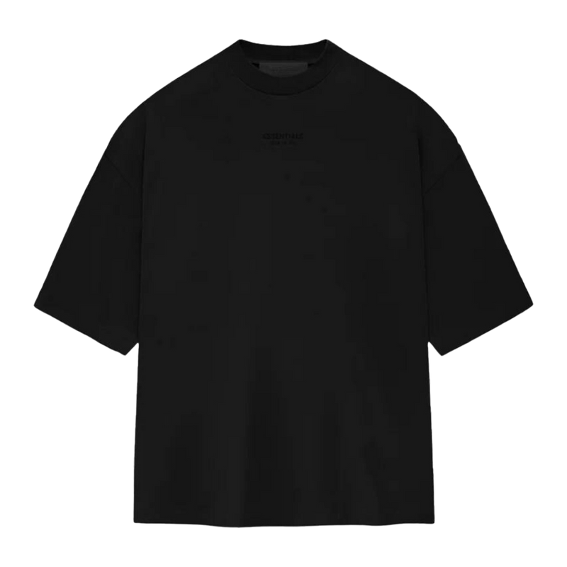 Fear of God Essentials T-shirt Jet Black (FW23) - GENESIS17