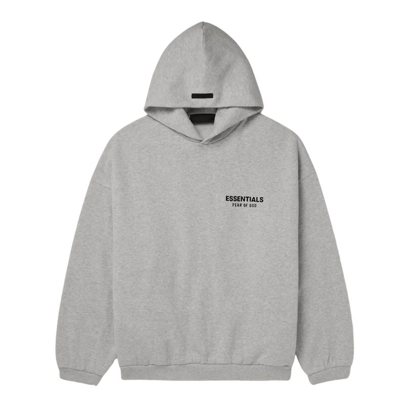 Fear of God Essentials Hoodie Holiday Light Heather Grey (FW24)