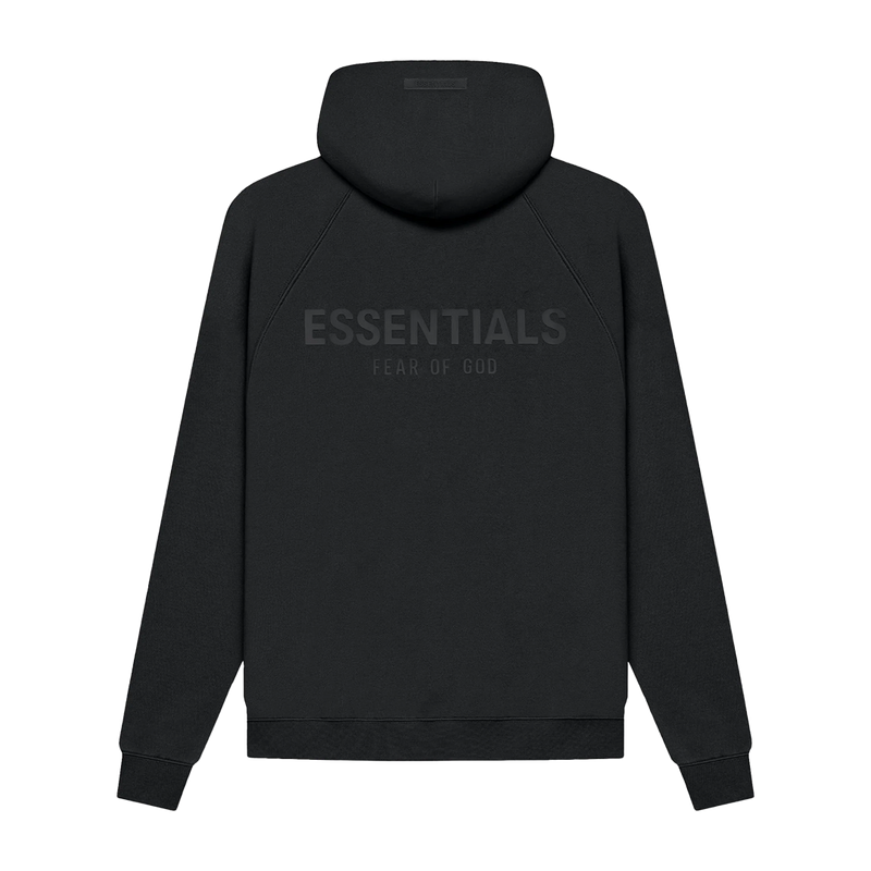 Fear of God Essentials Hoodie SS21 Black (SS21)