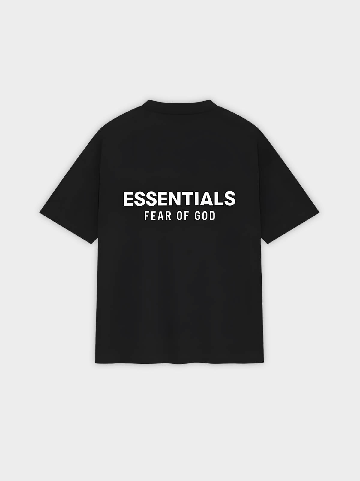   Fear of God Essentials T-shirt Classic Collection Jet Black (SS25) - GENESIS17 