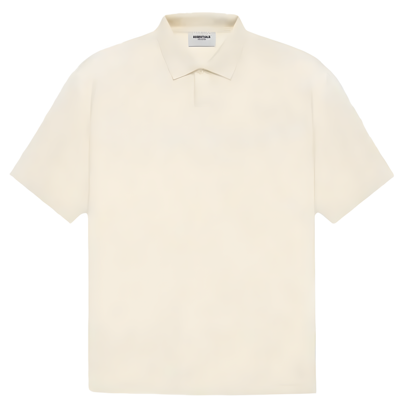 Fear of God Essentials T-Shirt Polo Cream (SS21)