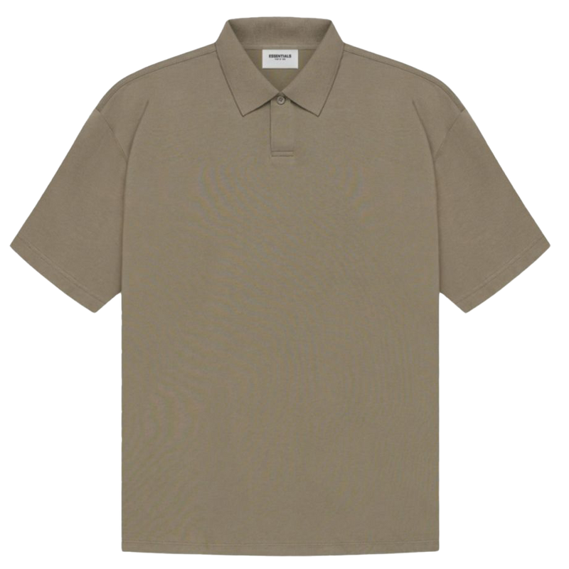 Fear of God Essentials T-Shirt Polo Taupe (SS21)