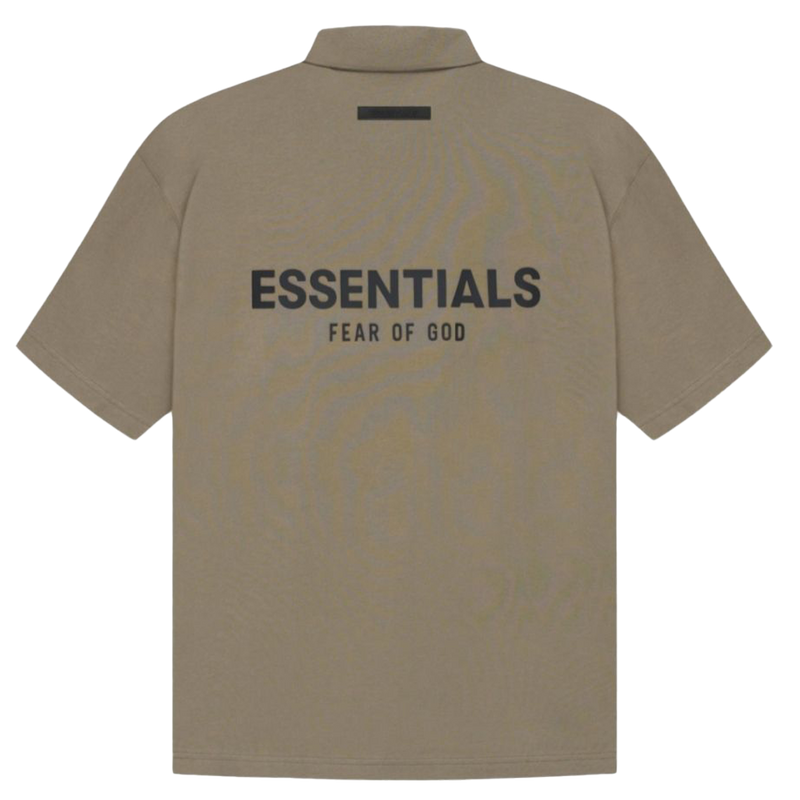 Fear of God Essentials T-Shirt Polo Taupe (SS21)