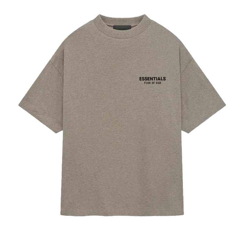   Fear of God Essentials T-shirt Holiday Heather Grey (FW24) - GENESIS17 