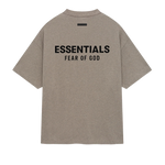   Fear of God Essentials T-shirt Holiday Heather Grey (FW24) - GENESIS17 