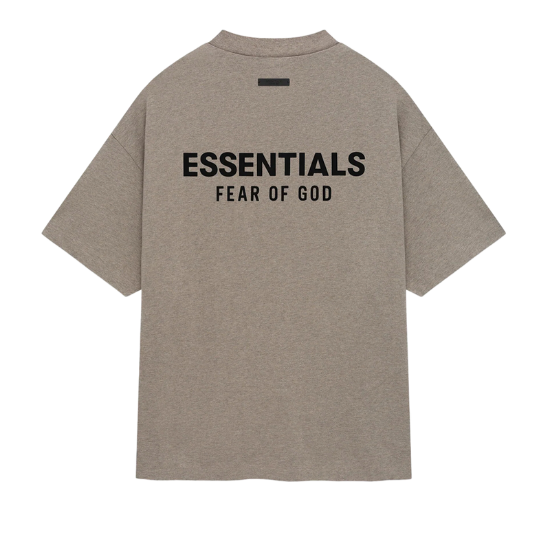   Fear of God Essentials T-shirt Holiday Heather Grey (FW24) - GENESIS17 