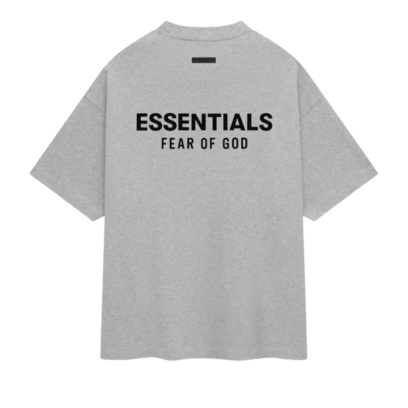 Fear of God Essentials T-shirt Holiday Light Heather Grey (FW24)