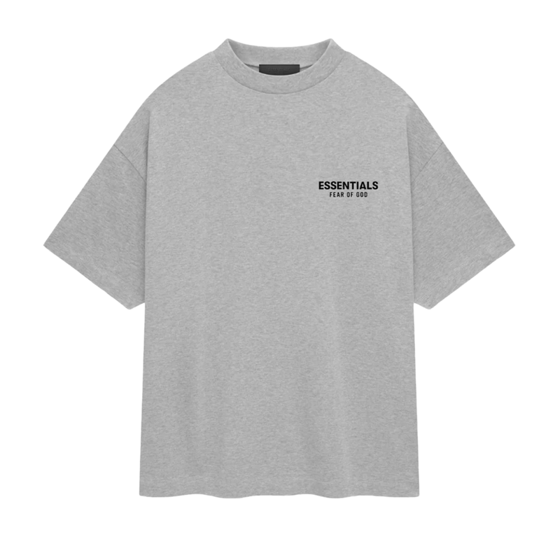 Fear of God Essentials T-shirt Holiday Light Heather Grey (FW24)