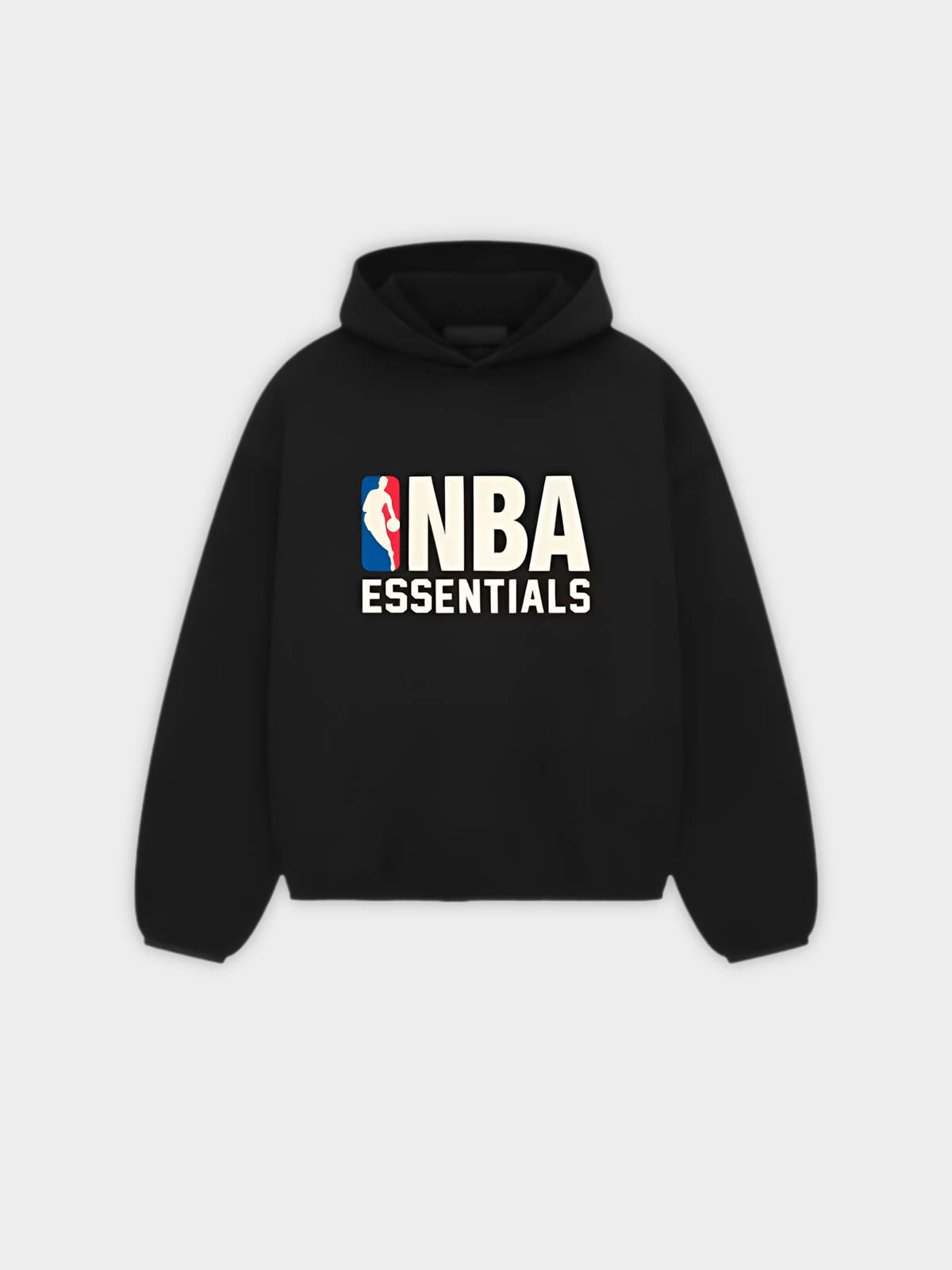   Fear of God Essentials x NBA Hoodie Black (FW24) - GENESIS17 