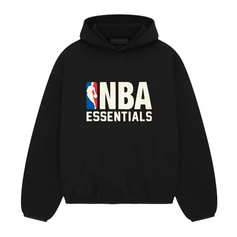 Fear of God Essentials x NBA Hoodie Black (FW24)