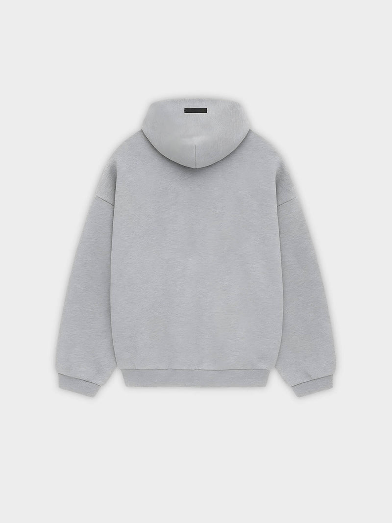  Fear of God Essentials Back to School Hoodie Dark Heather Grey (FW24) - GENESIS17 